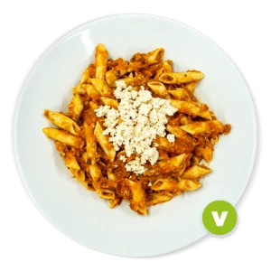 Pasta con boloñesa vegana